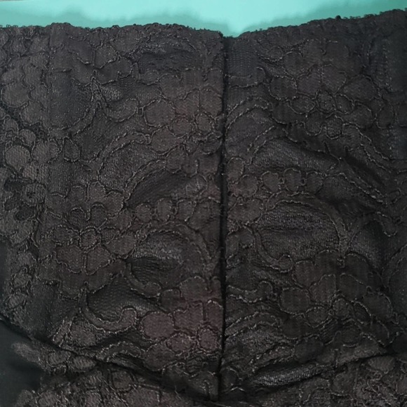 Vtg Warner's Corset Top Black Lace Panties Sz Med - Picture 2 of 9